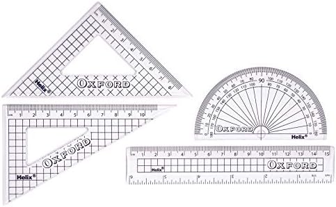 Helix Oxford Large Filled Pencil Case – 13.5 Inch Stationery Set
