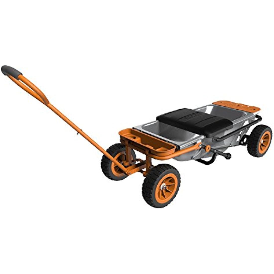 Worx WA0228 Aerocart Wagon Kit – Garden Cart and Seat Attachment