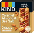 KIND Caramel Almond & Sea Salt Gluten Free Nut Bars - 24 x 40g