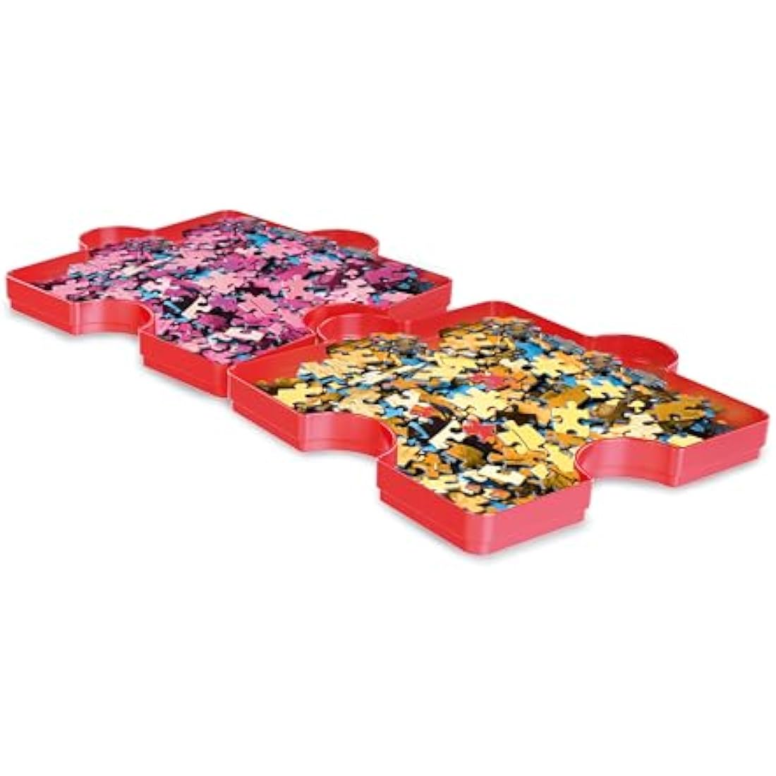 Clementoni Puzzle Sorter – 6 Stackable Trays for Jigsaw Puzzles up to 1000pc