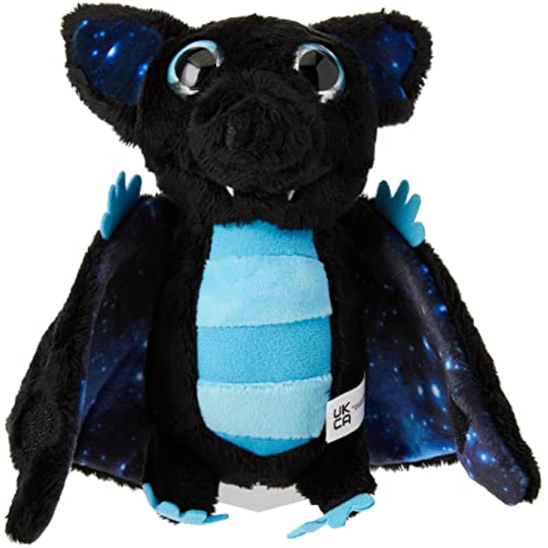 Suki Gifts Astro Galaxy Bat Plush – Glow in the Dark Jumbo Toy