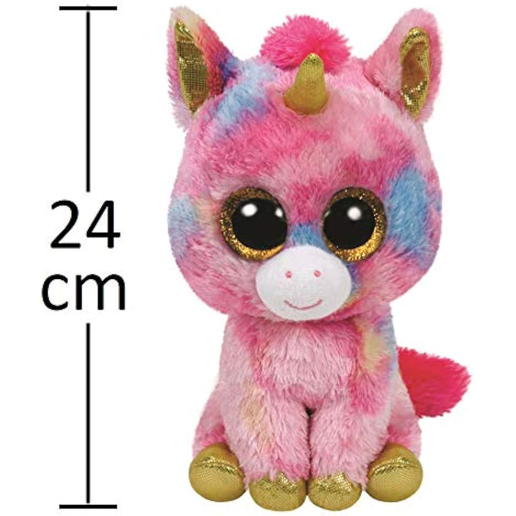 Ty Beanie Boo Buddy Fantasia Unicorn – 24cm Multicoloured Soft Plush Toy