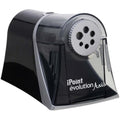 Westcott iPoint Axis Electric Pencil Sharpener - 6 Openings, Grey/Black