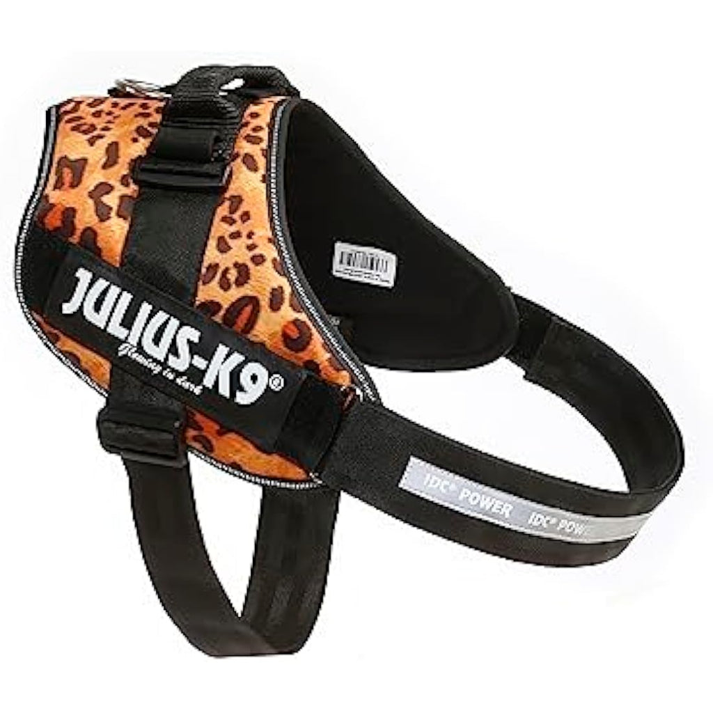 IDC Powerharness Dog Harness - Leopard Print - Size 3XL/4 |