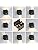 Jolof Store LED Outdoor Wall Lights – 12W IP65 Waterproof Black 4-Pack