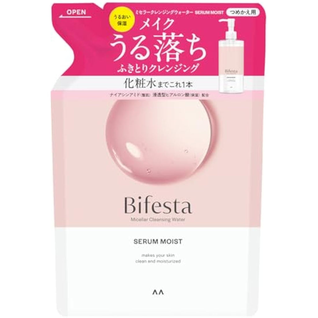 Bifesta Micellar Cleansing Water Moist Refill – Oil-Free Toner 360ml