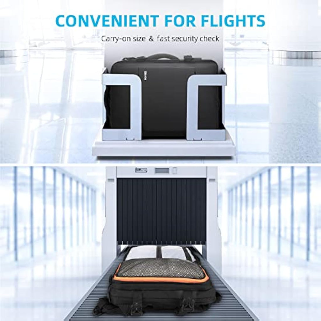 HOMIEE Expandable Cabin Bag | 38L Flight Approved Travel Laptop Backpack