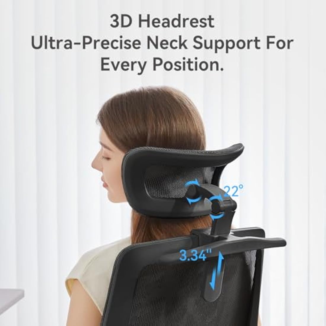 SIHOO M59AS Ergonomic Office Chair | 3D Flip-up Armrests & Lumbar Support