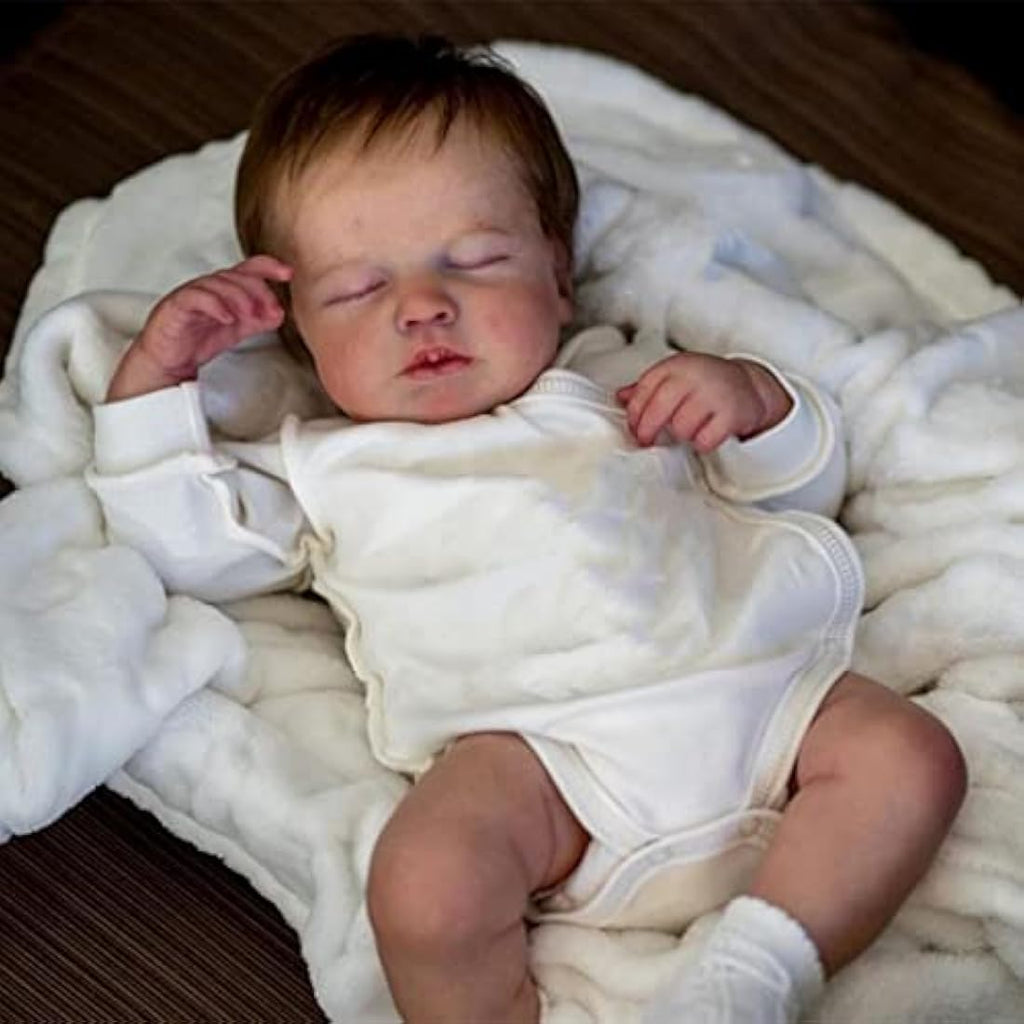 Pinky Reborn 20 Inch Lifelike Newborn Baby Doll - Soft Silicone Vinyl