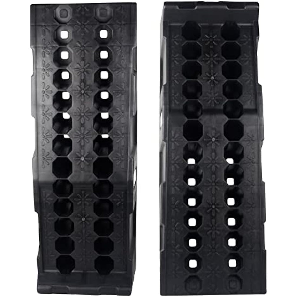 DAYUAN 7 Ton Heavy Duty Plastic Car Ramps for Vehicle Service - 2 Pack