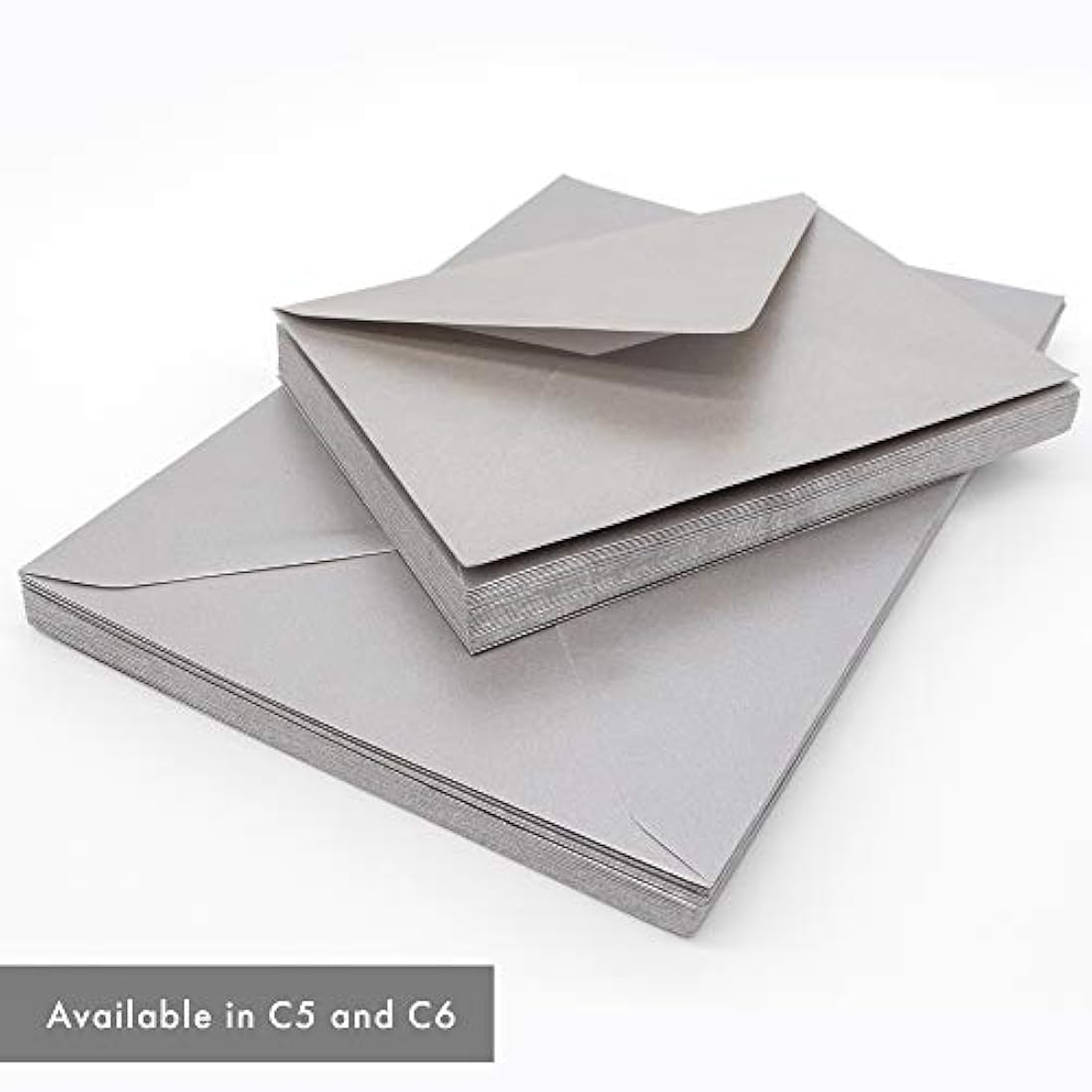 Pukka Post C5 Gummed Envelopes – Silver 100GSM Postal Pack of 25