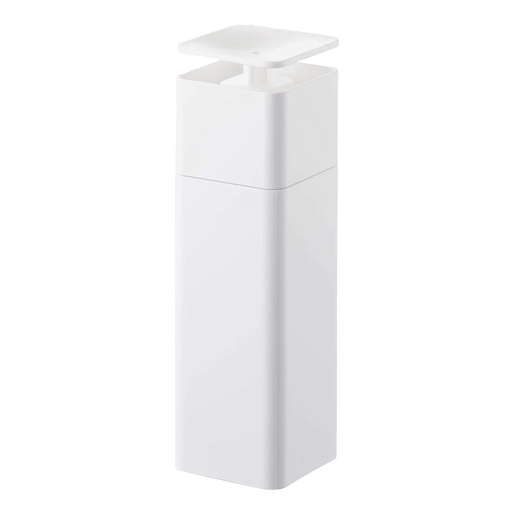 Yamazaki Tower Push Soap Dispenser – Minimalist White Kitchen & Bath