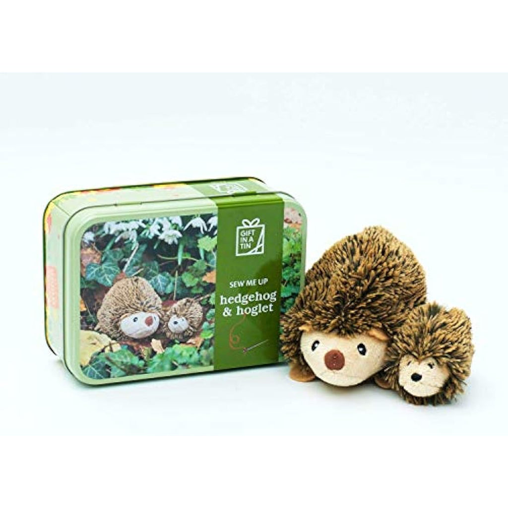 Apples to Pears Sew Me Up Hedgehog & Hoglet DIY Sewing Craft Kit