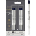Parker Ballpoint Pen Refills | Medium Point Black QUINKflow Ink | 10 Count