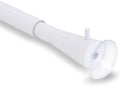 GCurtain Tension Rod – 34-56 Inch No-Drill Adjustable Shower Pole, White