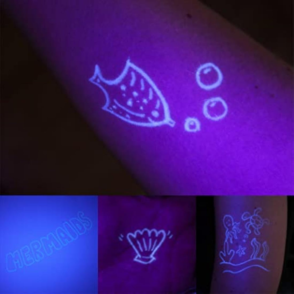 Mermaid Invisible Ink Pen and Notebook Set - 32 Pack Party Favors