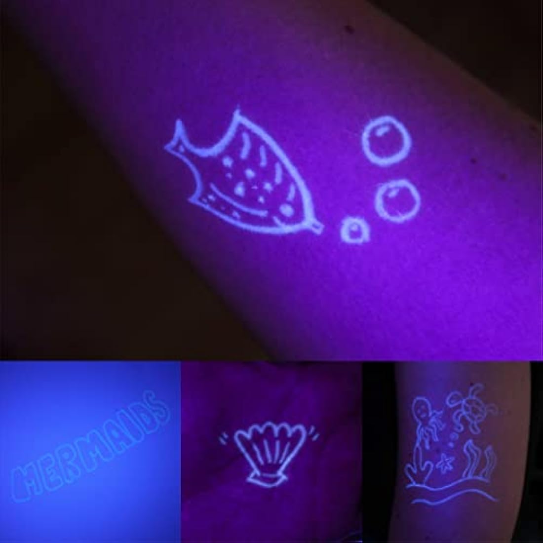 Mermaid Invisible Ink Pen and Notebook Set - 32 Pack Party Favors