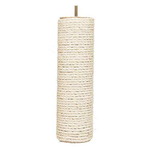 Trixie Cat Tower Scratching Post with Plush Floors, Brown/Beige, 50 cm
