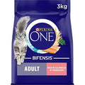 Purina ONE Adult Dry Cat Food – Salmon & Wholegrain Formula (3kg)