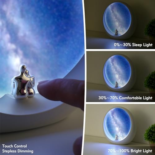 Mamre Milky Way Galaxy Lamp | Dimmable Touch Sensor Night Light
