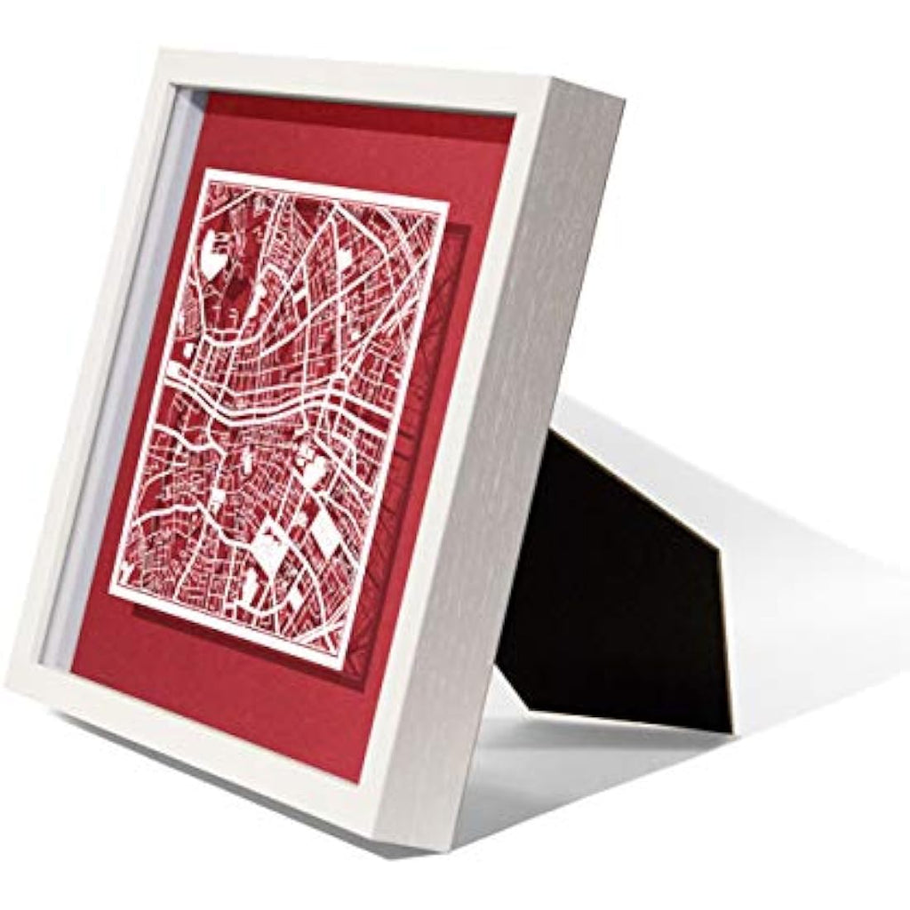 Jolof Store Dublin Marco de Papel para Mapas – Arte de Papel 9x9