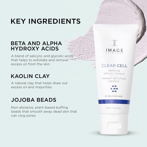 IMAGE Skincare CLEAR CELL Clarifying Salicylic Masque - Kaolin Clay Mask