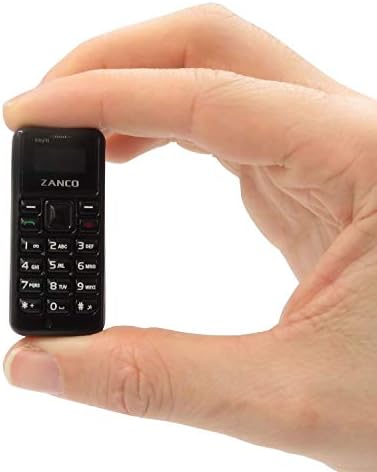 Zanco Tiny T1 – World's Smallest Unlocked 3G Mobile Phone, Black