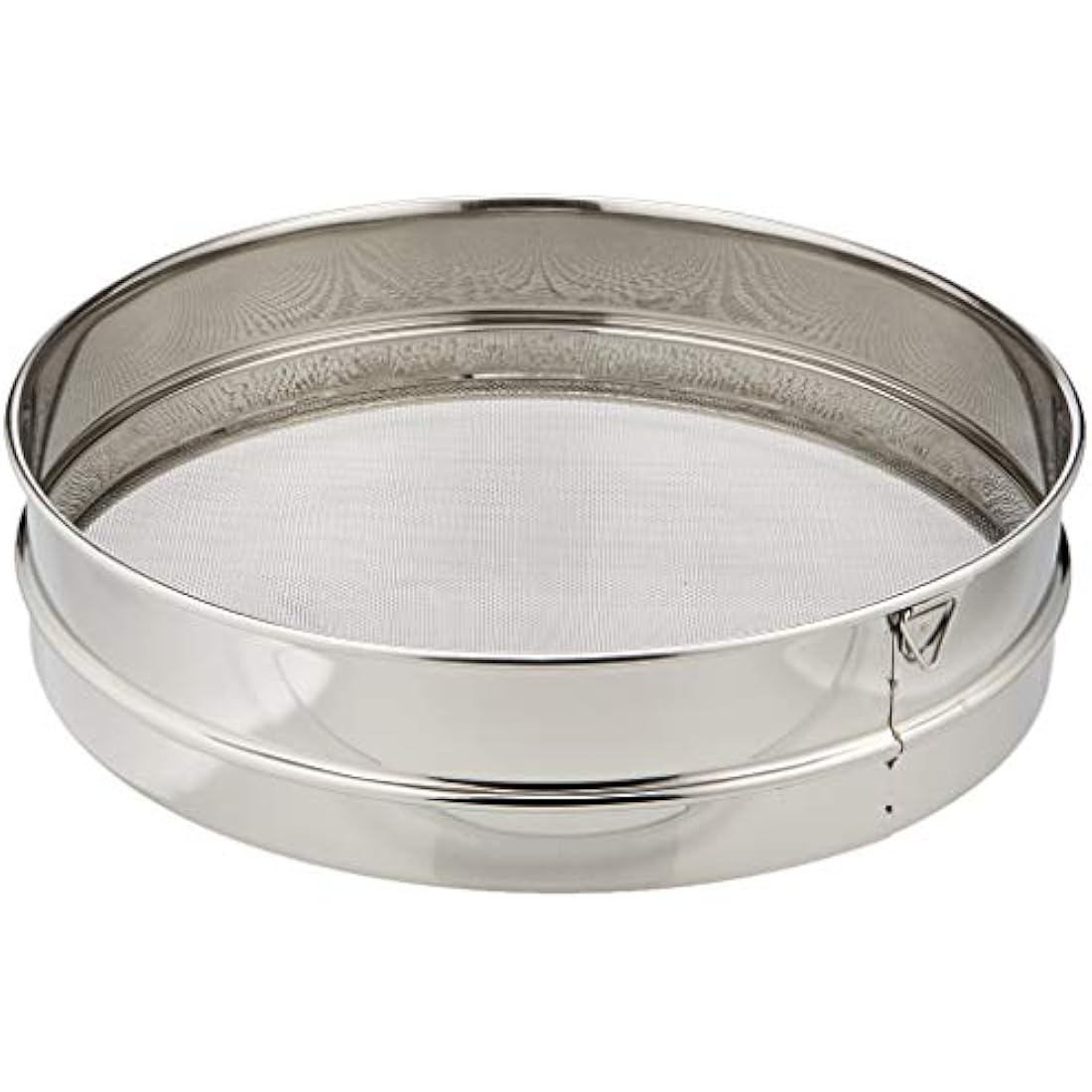 De Buyer Stainless Steel Fine Mesh Sieve – 30cm Pastry Flour Sifter