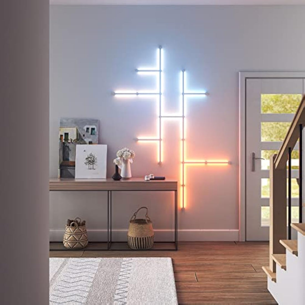 Nanoleaf Lines 90 Degrees Expansion Pack – 3 Smart RGBW LED Light Bars