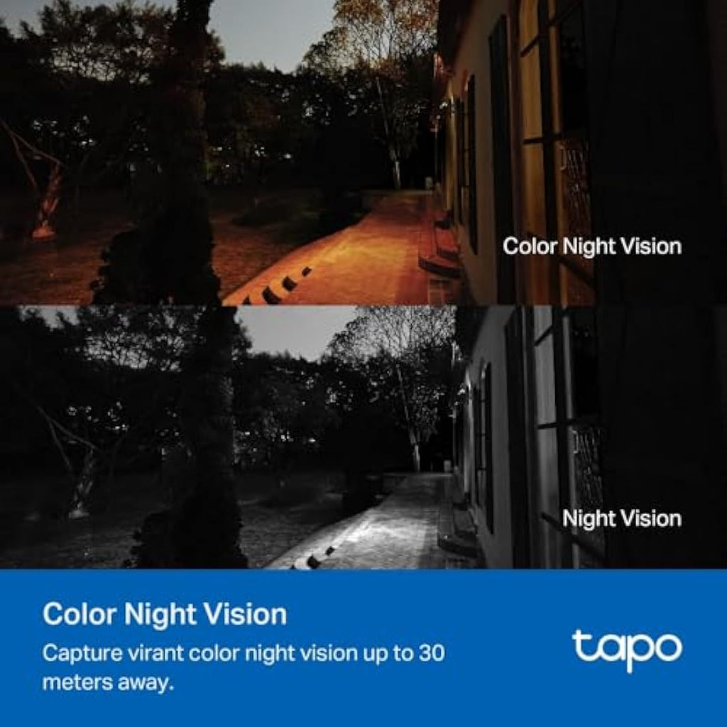 Tapo TC40 Outdoor Security Camera – 1080p Full HD 360° Motion Tracking
