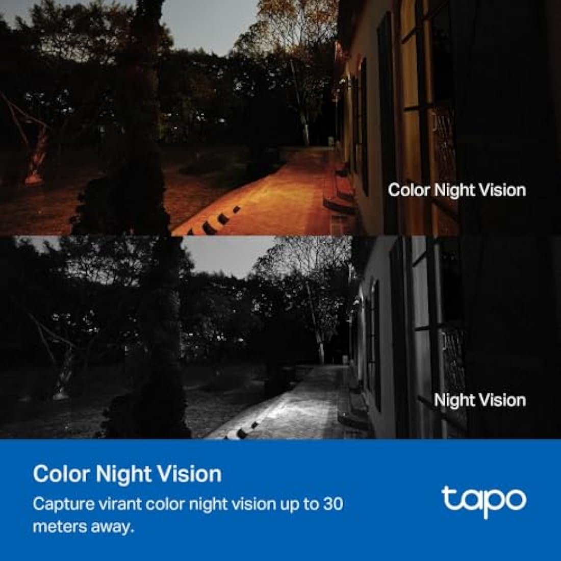 Tapo TC40 Outdoor Security Camera – 1080p Full HD 360° Motion Tracking