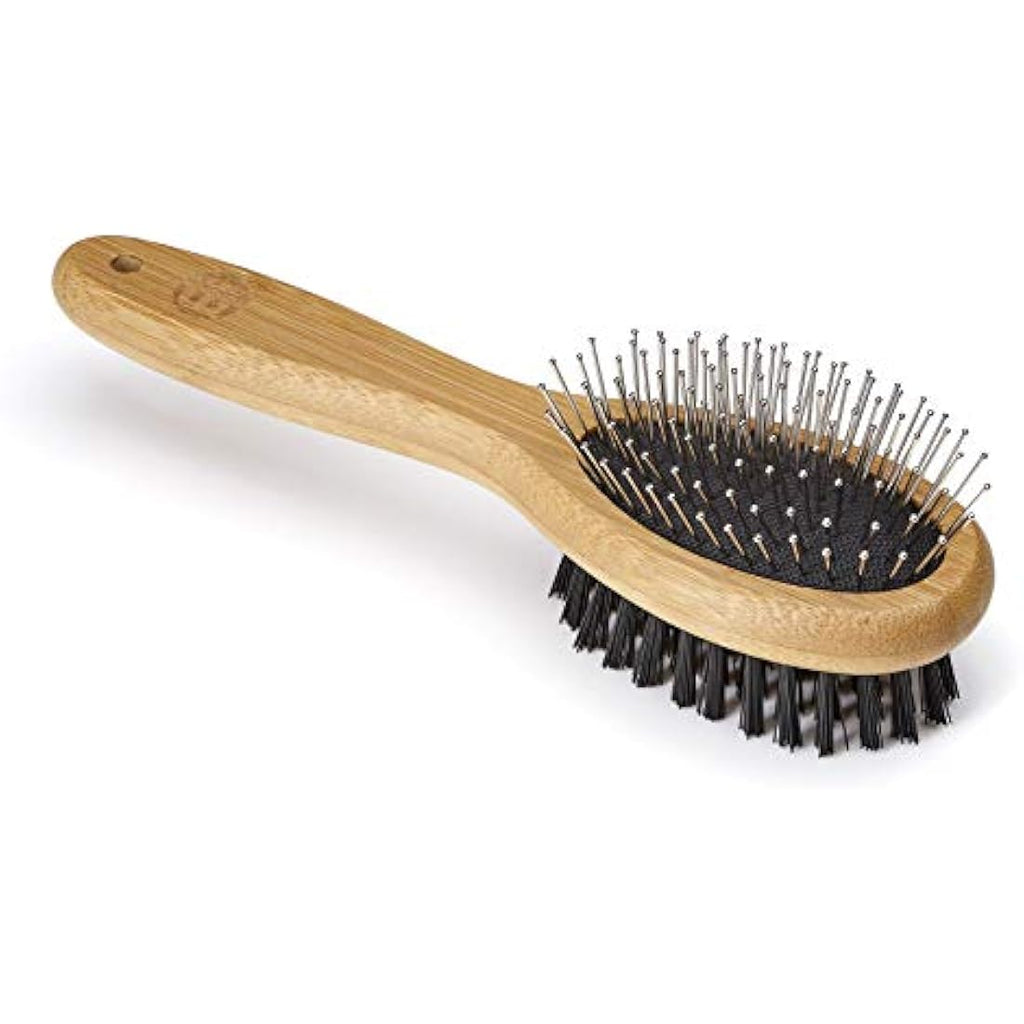 Mikki Bamboo Combi Brush | Eco-Friendly Grooming for Short & Medium Hair