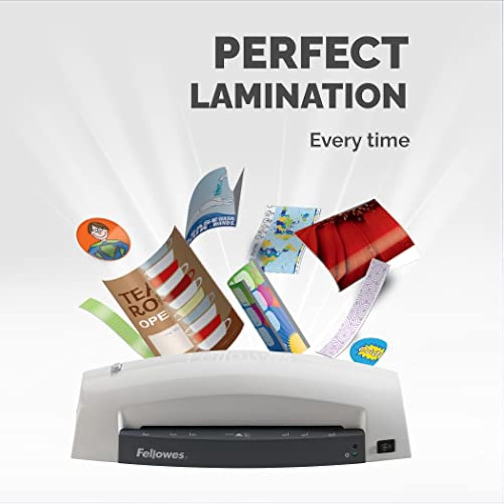 Fellowes Lunar A4 Laminator Machine – 125 Micron Home Office Laminating