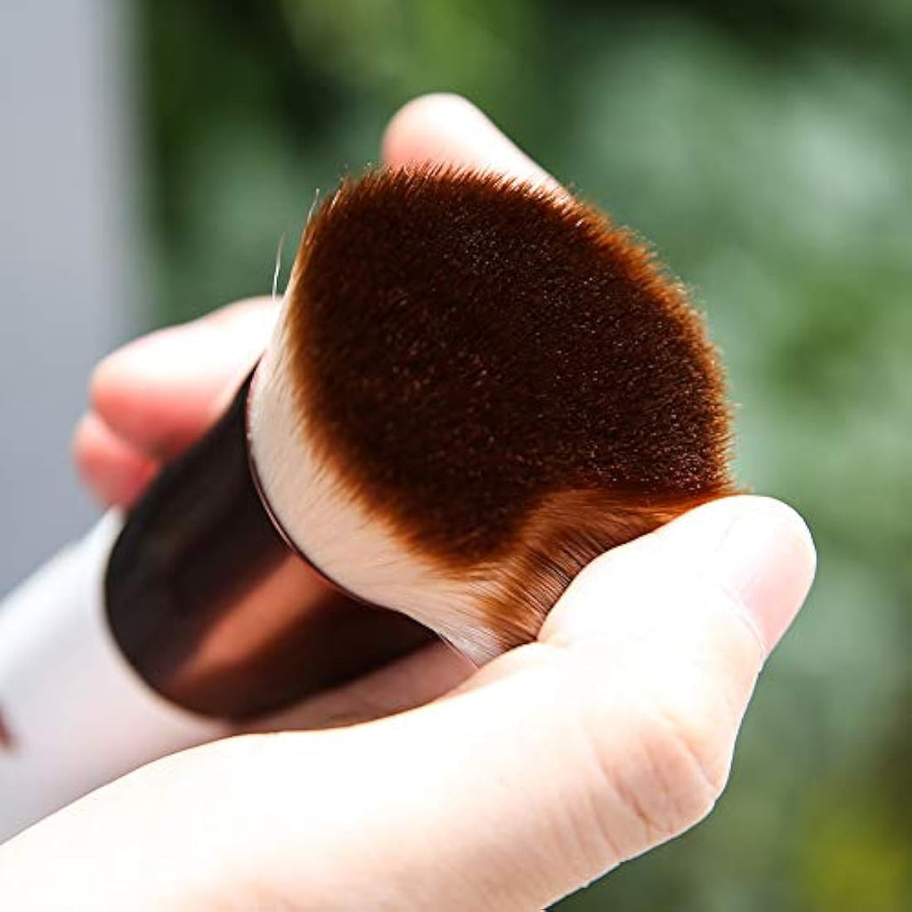 DUcare Kabuki Foundation Brush - Flat Top Synthetic Makeup Brush