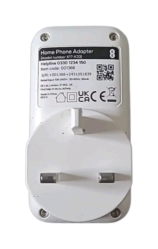 EE Digital Voice Home Phone Adapter V3 for BT and Smart Hub