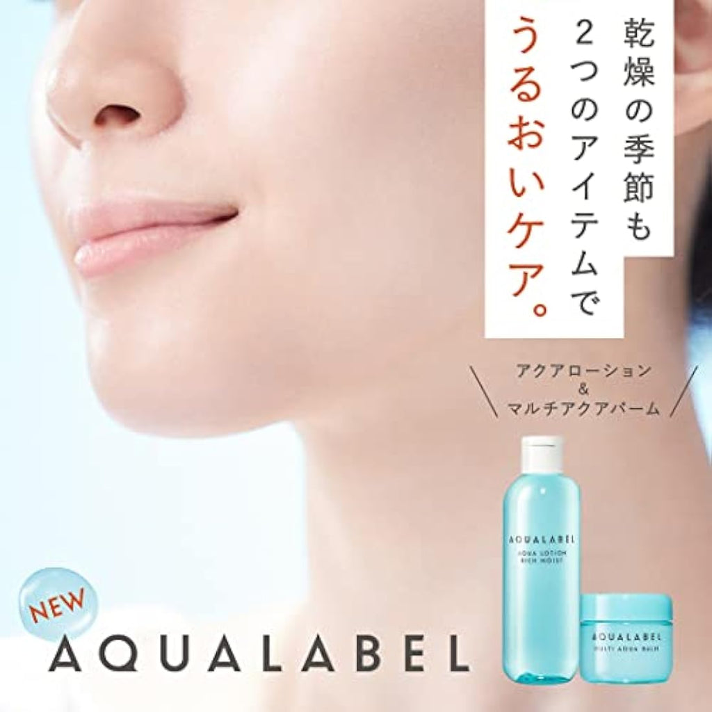 Aqualabel Aqua Lotion Rich Moist - Hydrating Face Toner Refill 220ml