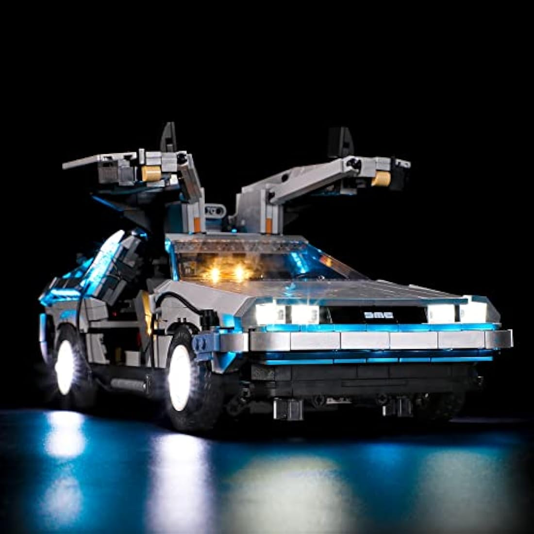 BRIKSMAX LED Lighting Kit for LEGO Back to the Future Time Machine 10300