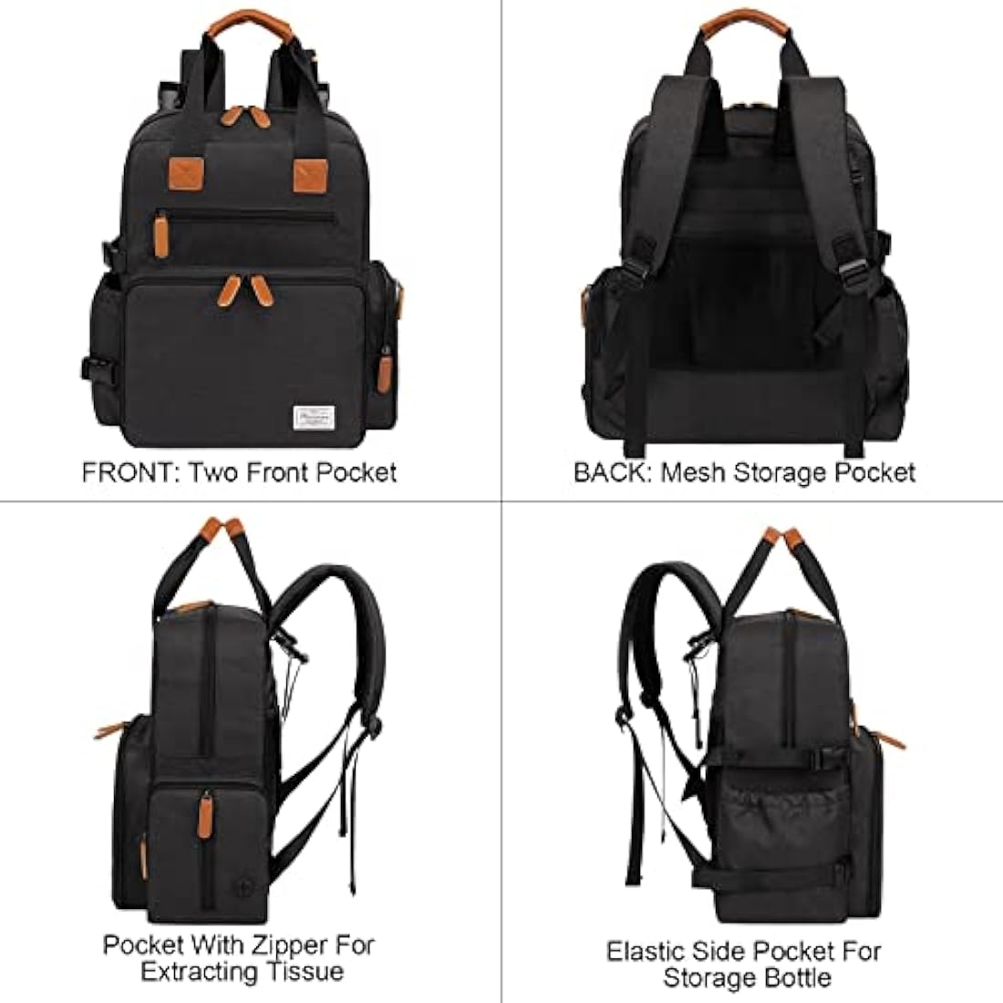Modoker Dog Travel Bag – Airline Approved Pet Backpack Kit with Bowls