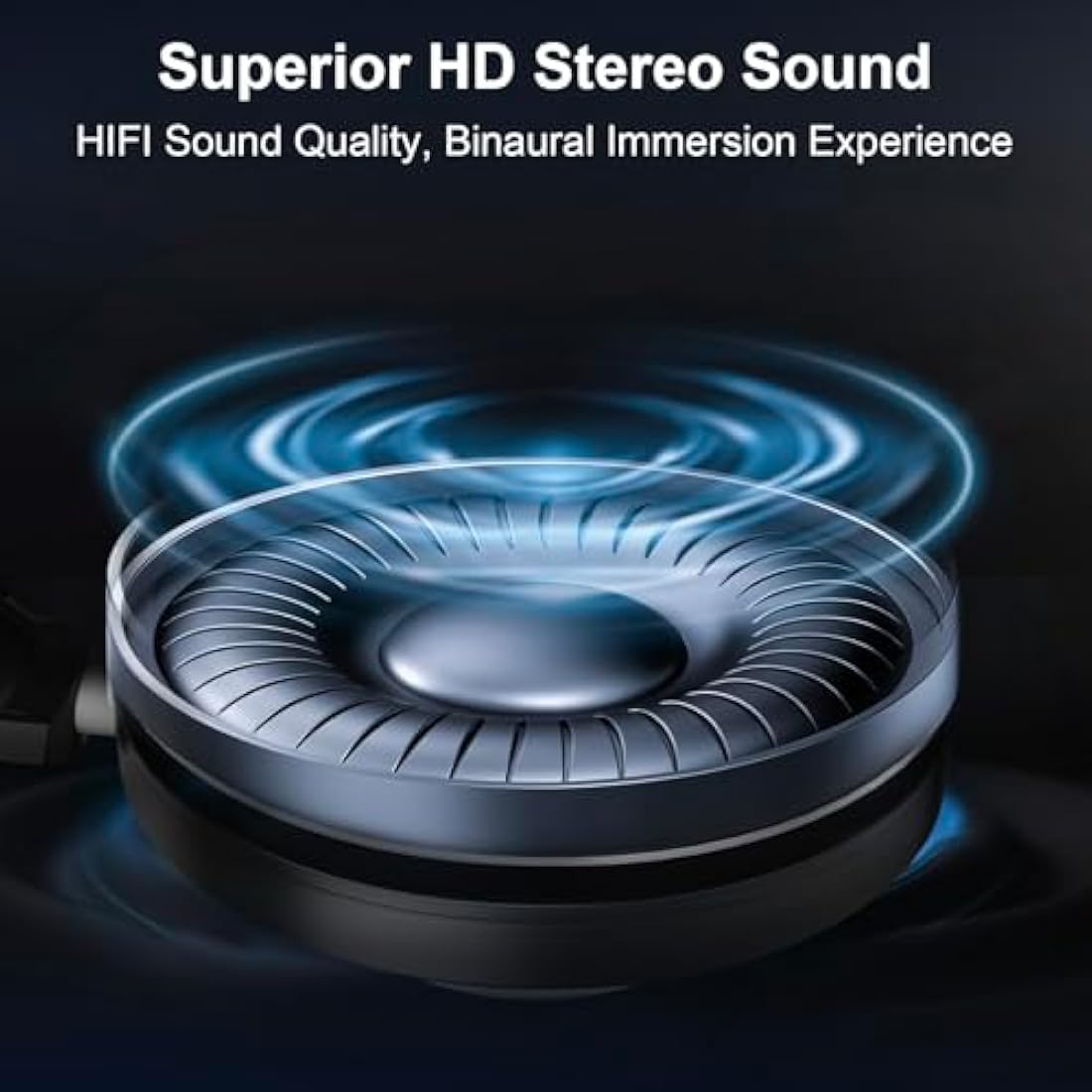 Voistek USB Headset with Noise Cancelling Mic | 3-in-1 Wired PC Headphone