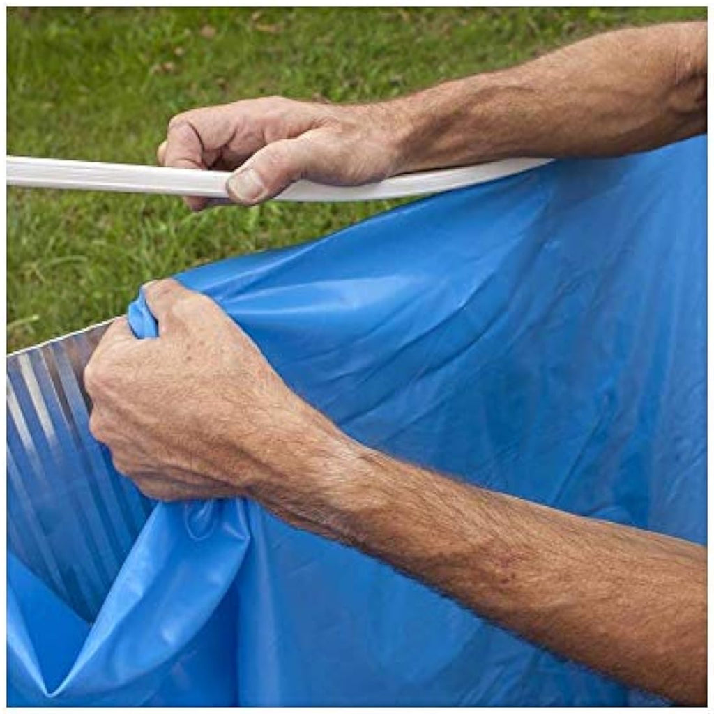 Gre Round Pool Liner - Blue PVC - 240 cm Diameter x 120 cm Height