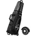OutdoorMaster Golf Travel Bag – Hard Shell Top Case with Wheels