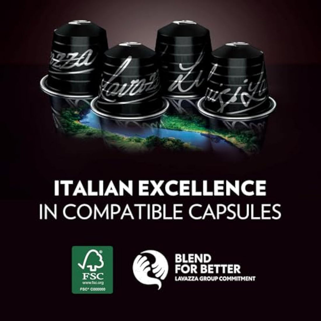 Lavazza Espresso Maestro Ristretto - 100 Nespresso Compatible Capsules