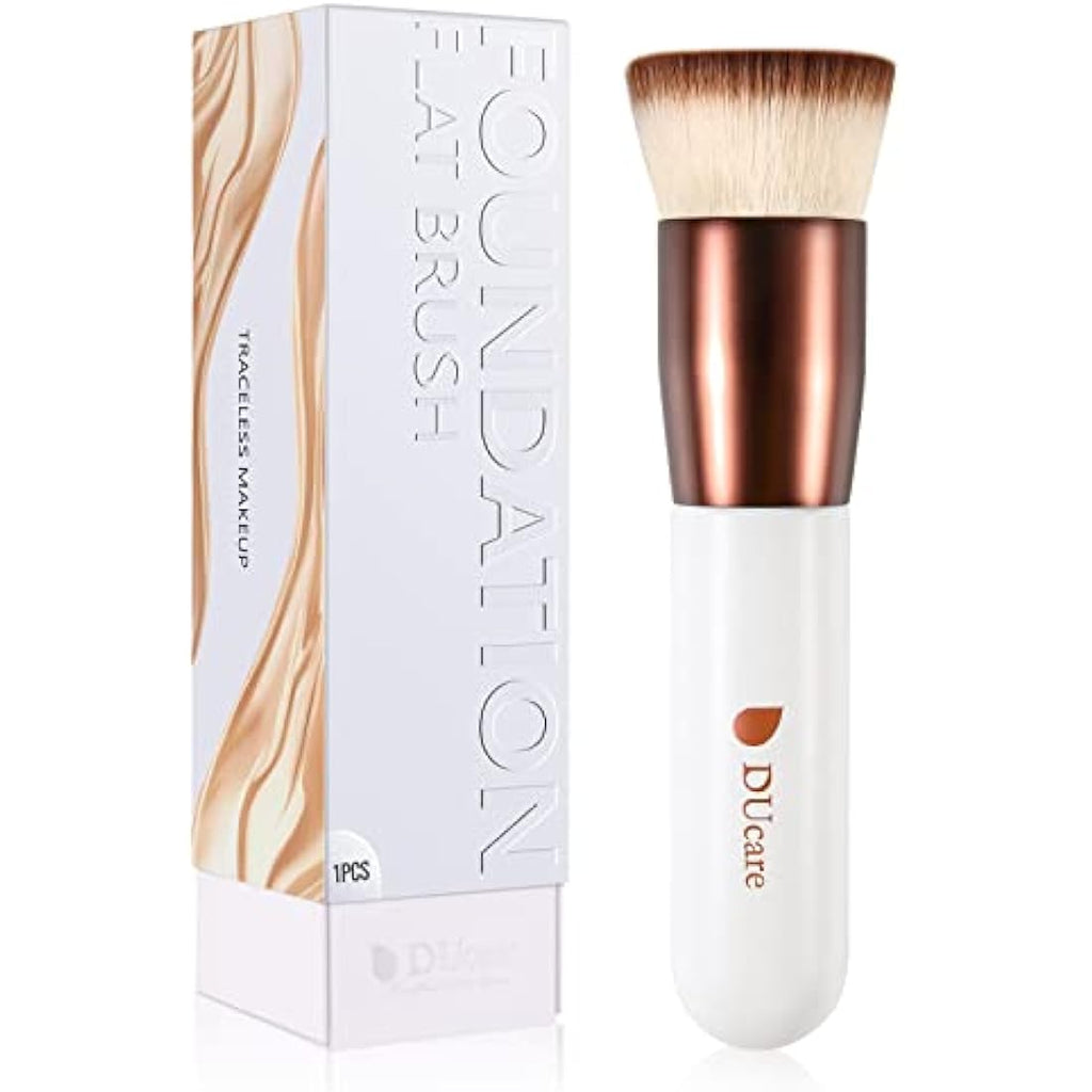 DUcare Kabuki Foundation Brush - Flat Top Synthetic Makeup Brush