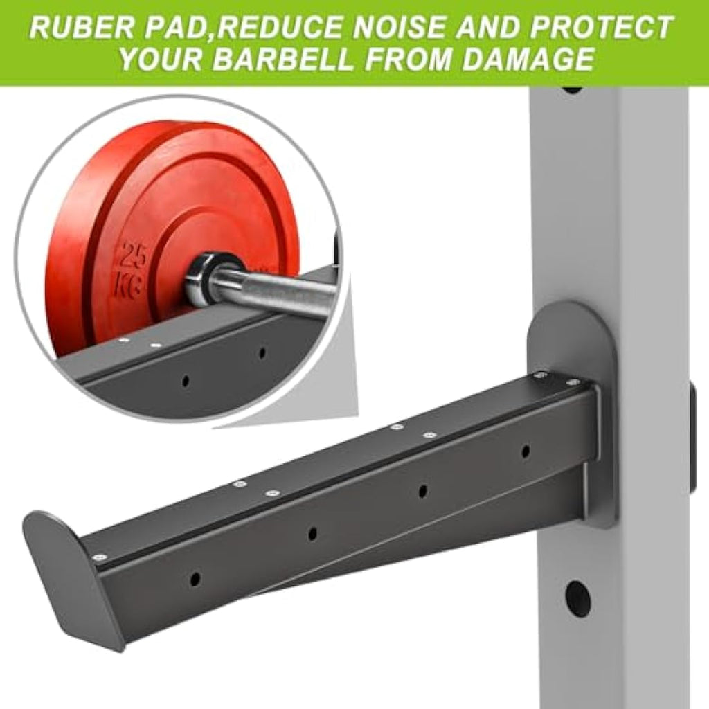 Kipika Safety Spotter Arms & J-Hooks for 3x3 Power Rack - 5/8" or 1" Holes