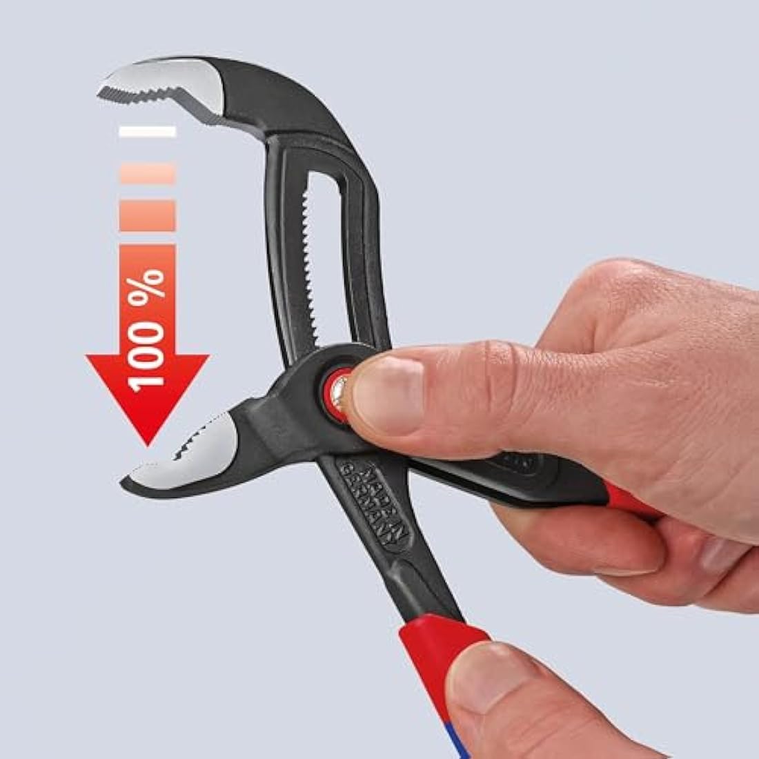 Knipex Cobra QuickSet Water Pump Pliers – 300mm Non-Slip Coating