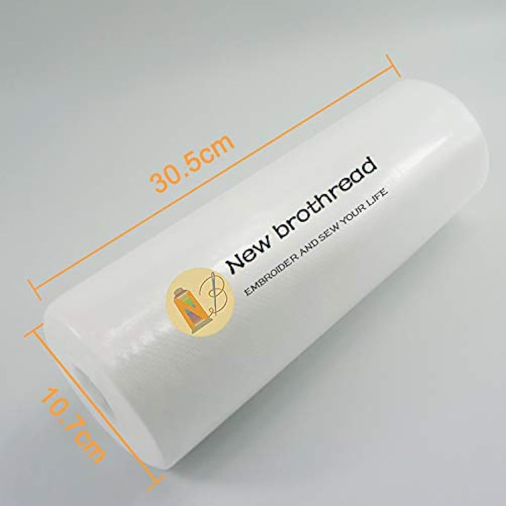New brothread No Show Mesh Embroidery Stabilizer - 12" x 50Yd Roll