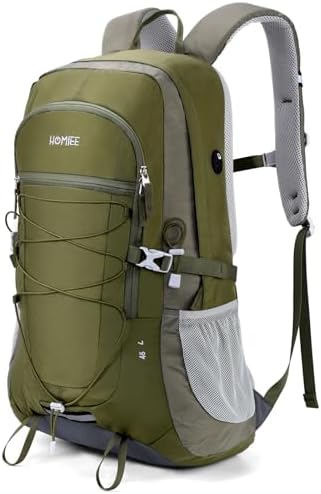 Jolof Store HOMIEE 45L/60L Waterproof Hiking Backpack for Trekking
