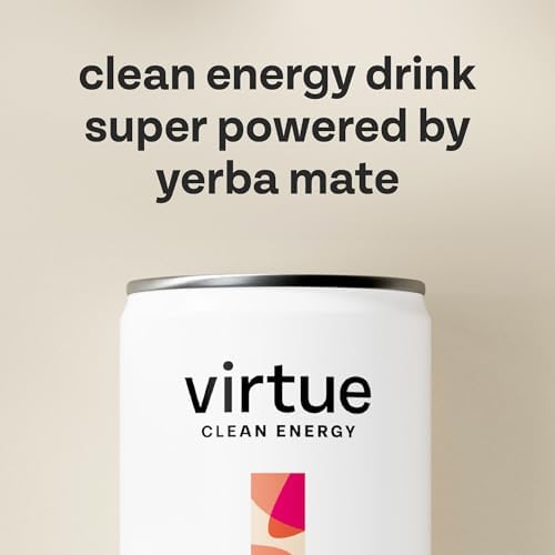 Virtue Yerba Mate Natural Energy Drink Mixed Pack - Sugar Free (12x250ml)