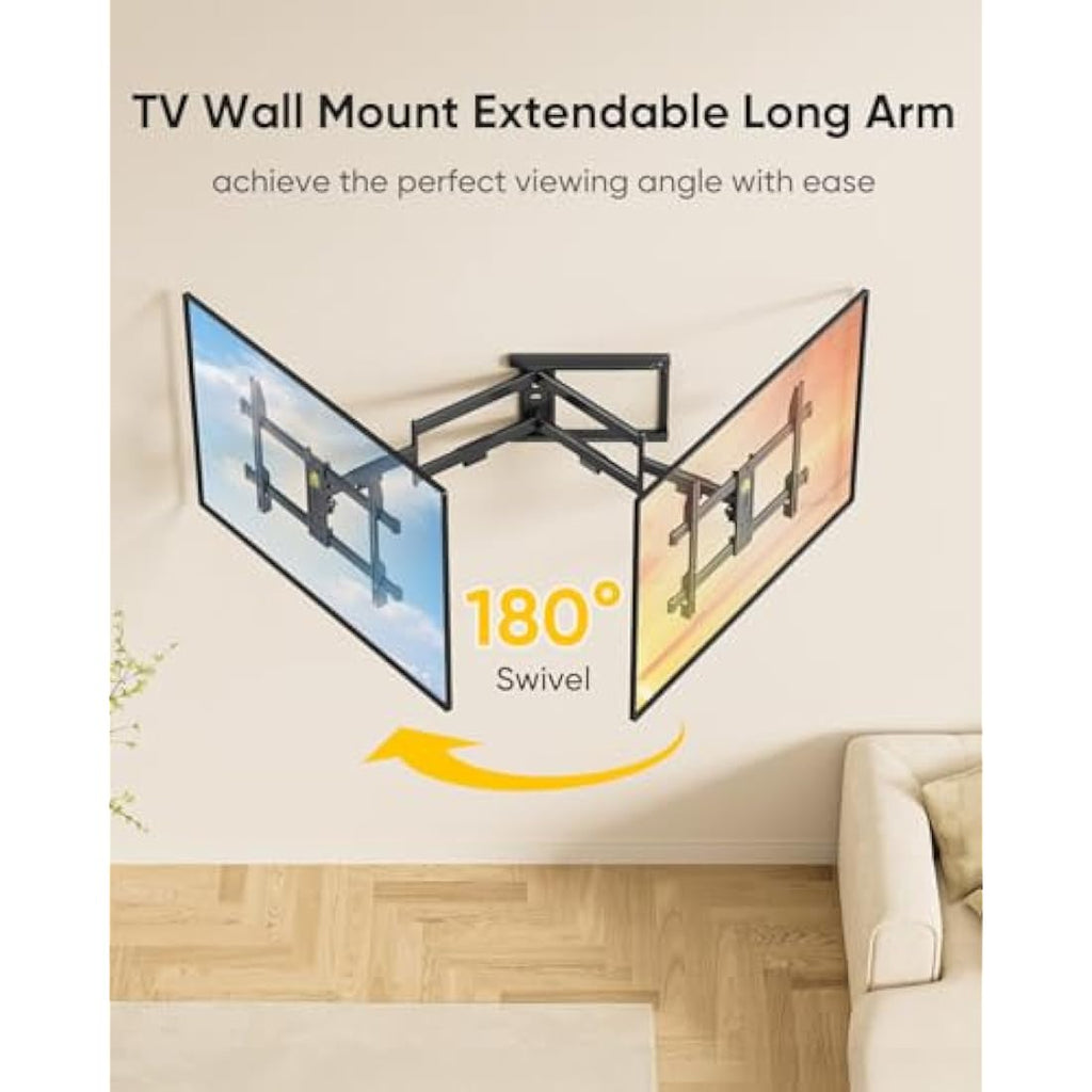 Forging Mount Long Reach TV Wall Bracket | Full Motion Corner Mount 37-75"