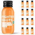 Fighter Shots Ginger Turmeric Immune Support Shots - Vegan (12 x 60ml)
